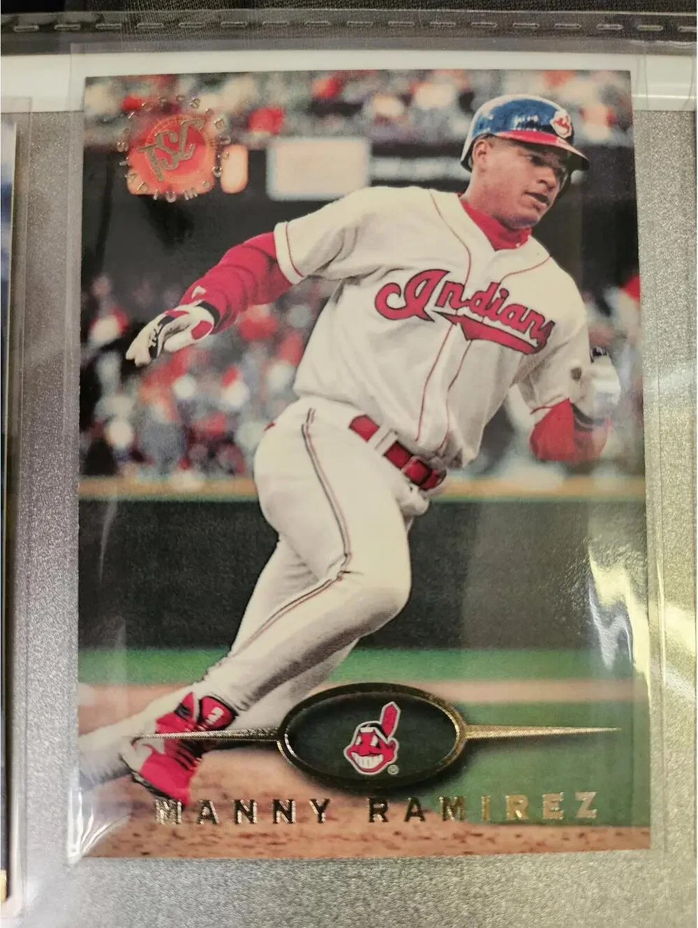 1995 Topps Stadium Club #264 Manny Ramirez Cleveland Indians Baseball RAW mint